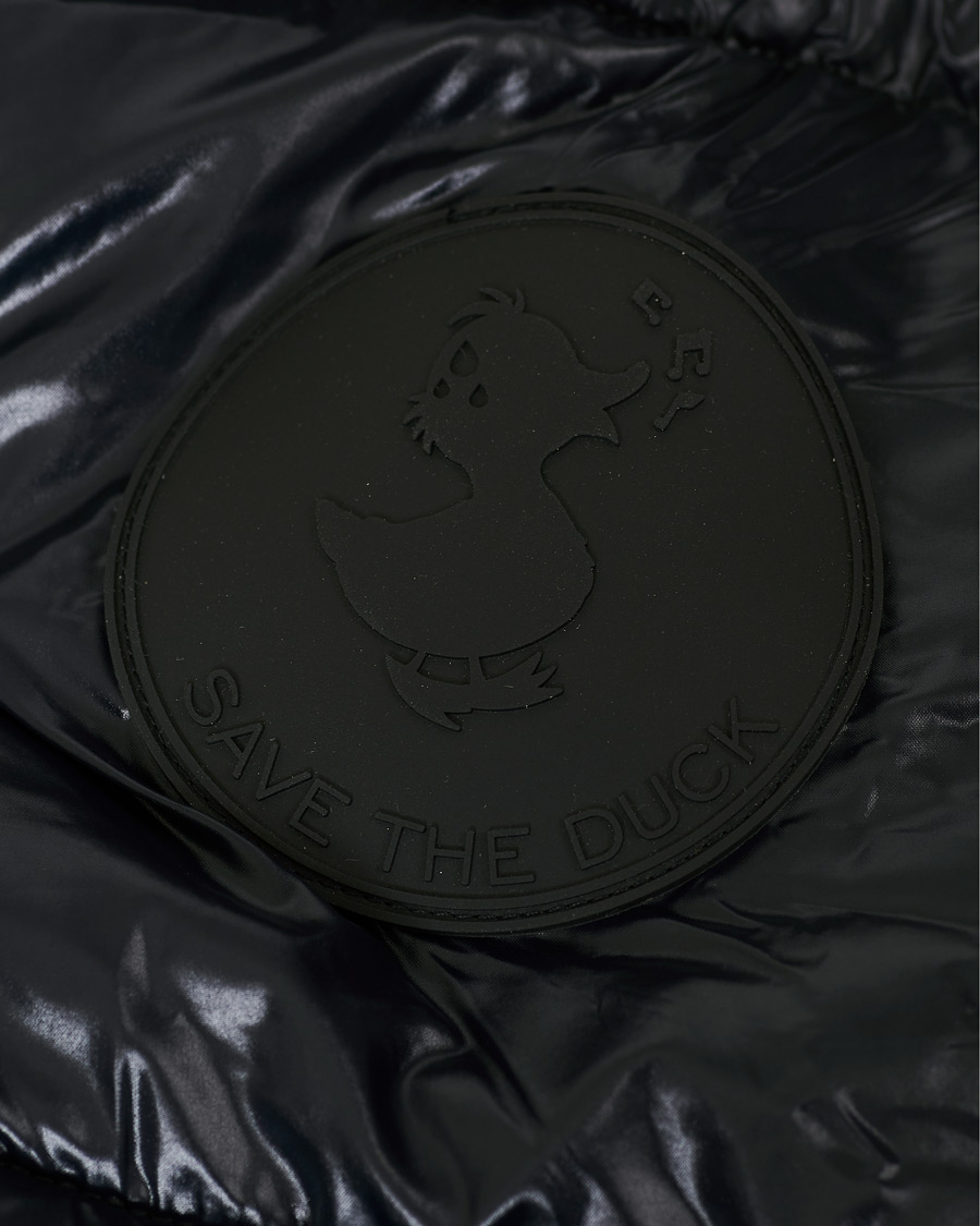 Herr | Jackor | Save The Duck | Mid Length Padded Puffer Black