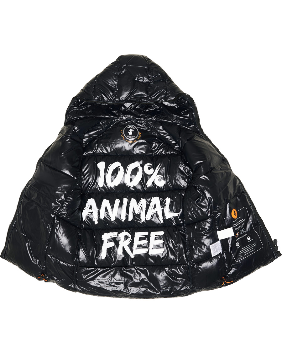 Herr | Jackor | Save The Duck | Mid Length Padded Puffer Black