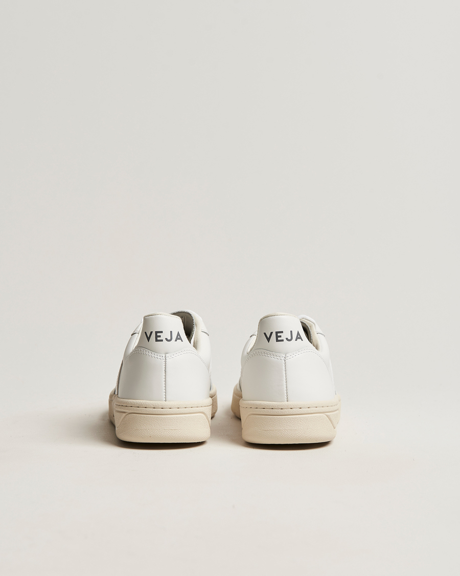 Herr | Veja V-10 Leather Sneaker Extra White | Veja | V-10 Leather Sneaker Extra White