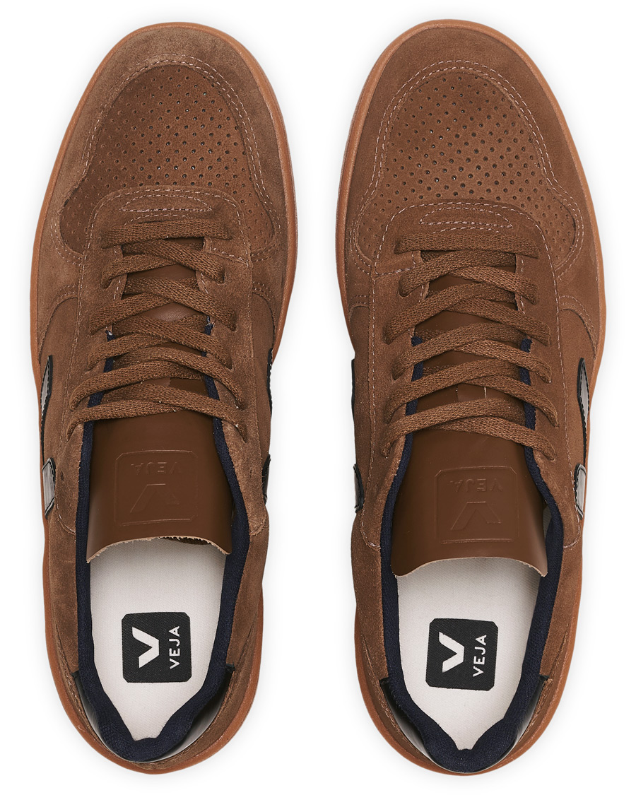 Herr | Veja V-10 Suede Sneaker Brown/Black | Veja | V-10 Suede Sneaker Brown/Black