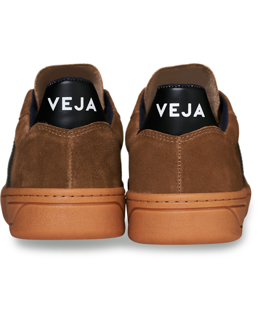 Herr | Veja V-10 Suede Sneaker Brown/Black | Veja | V-10 Suede Sneaker Brown/Black