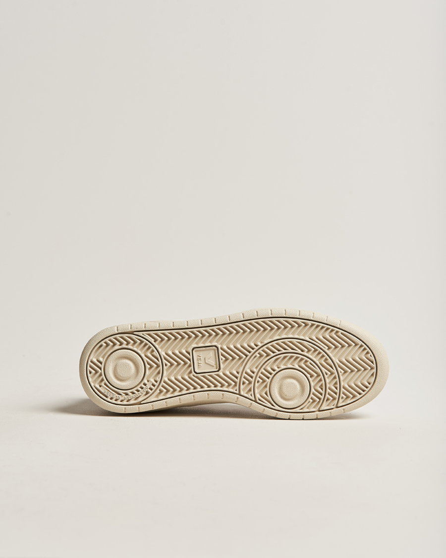Herr | Veja V-12 Leather Sneaker White/Marsala Nautico | Veja | V-12 Leather Sneaker White/Marsala Nautico