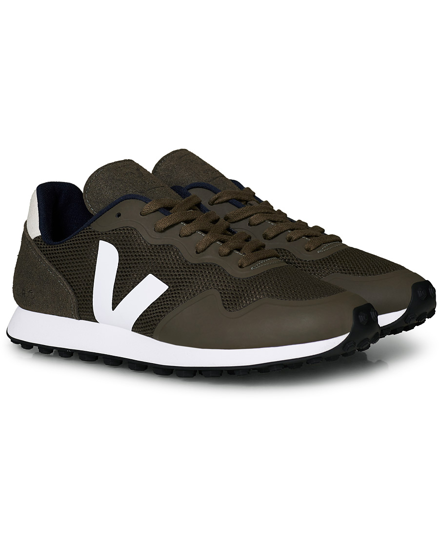Herr | Veja SDU Vegan Running Sneaker Olive White Natural | Veja | SDU Vegan Running Sneaker Olive White Natural