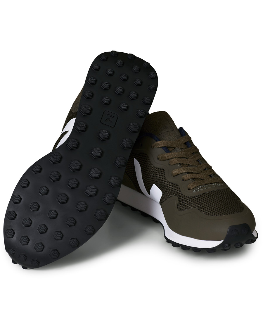 Herr | Veja SDU Vegan Running Sneaker Olive White Natural | Veja | SDU Vegan Running Sneaker Olive White Natural