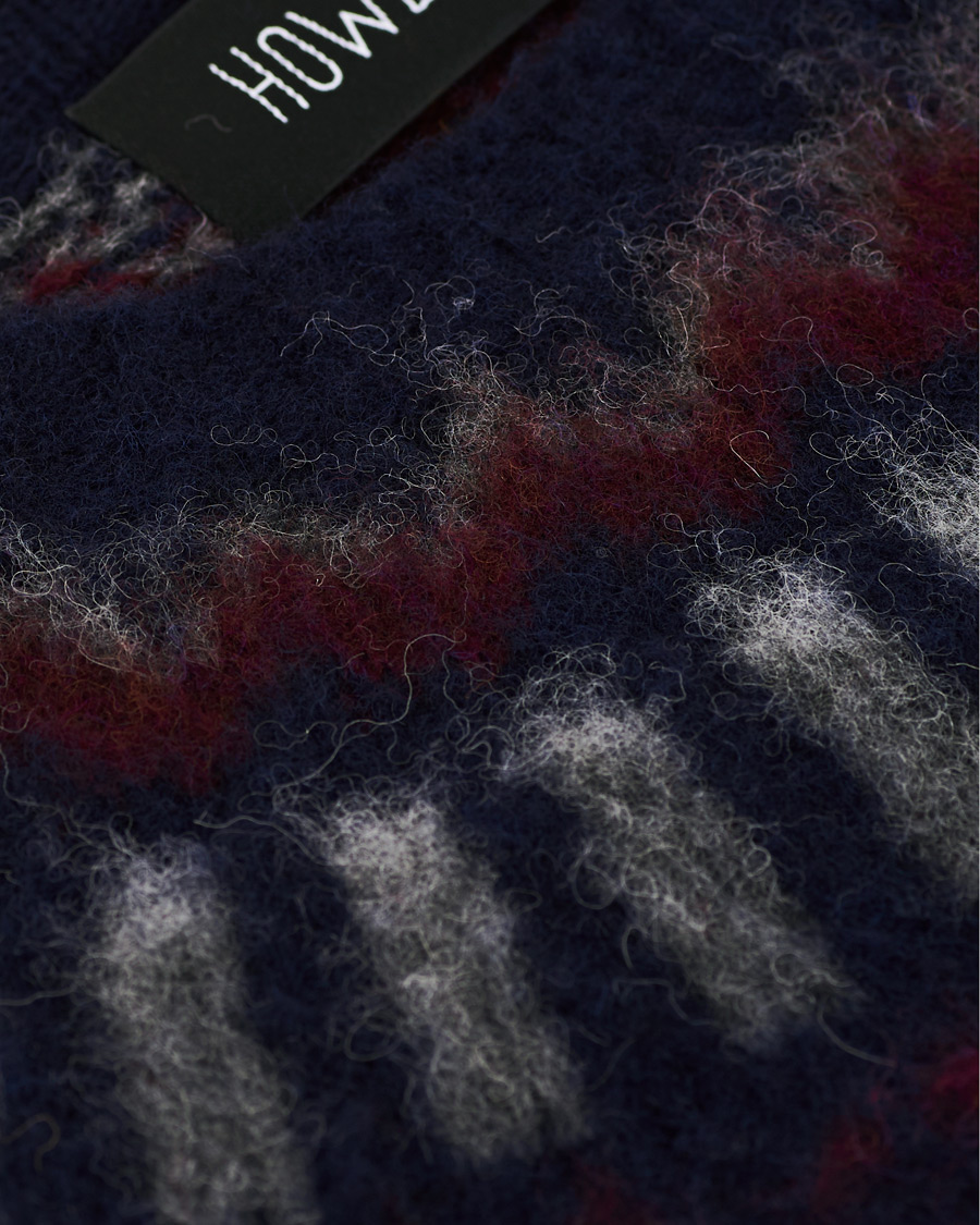 Herr | Tröjor | Howlin' | Brushed Wool Fair Isle Crew Sweater Navy