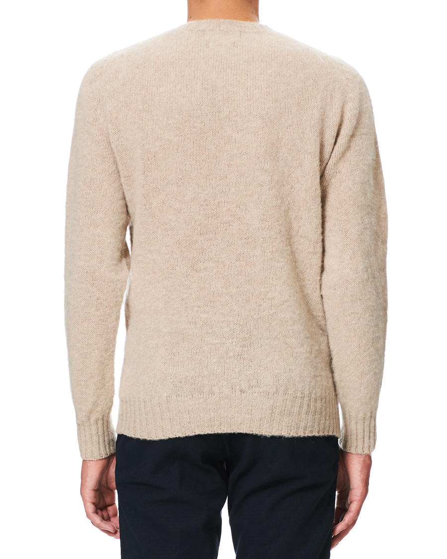 Herr | Tröjor | Howlin' | Brushed Wool Sweater Biscuit