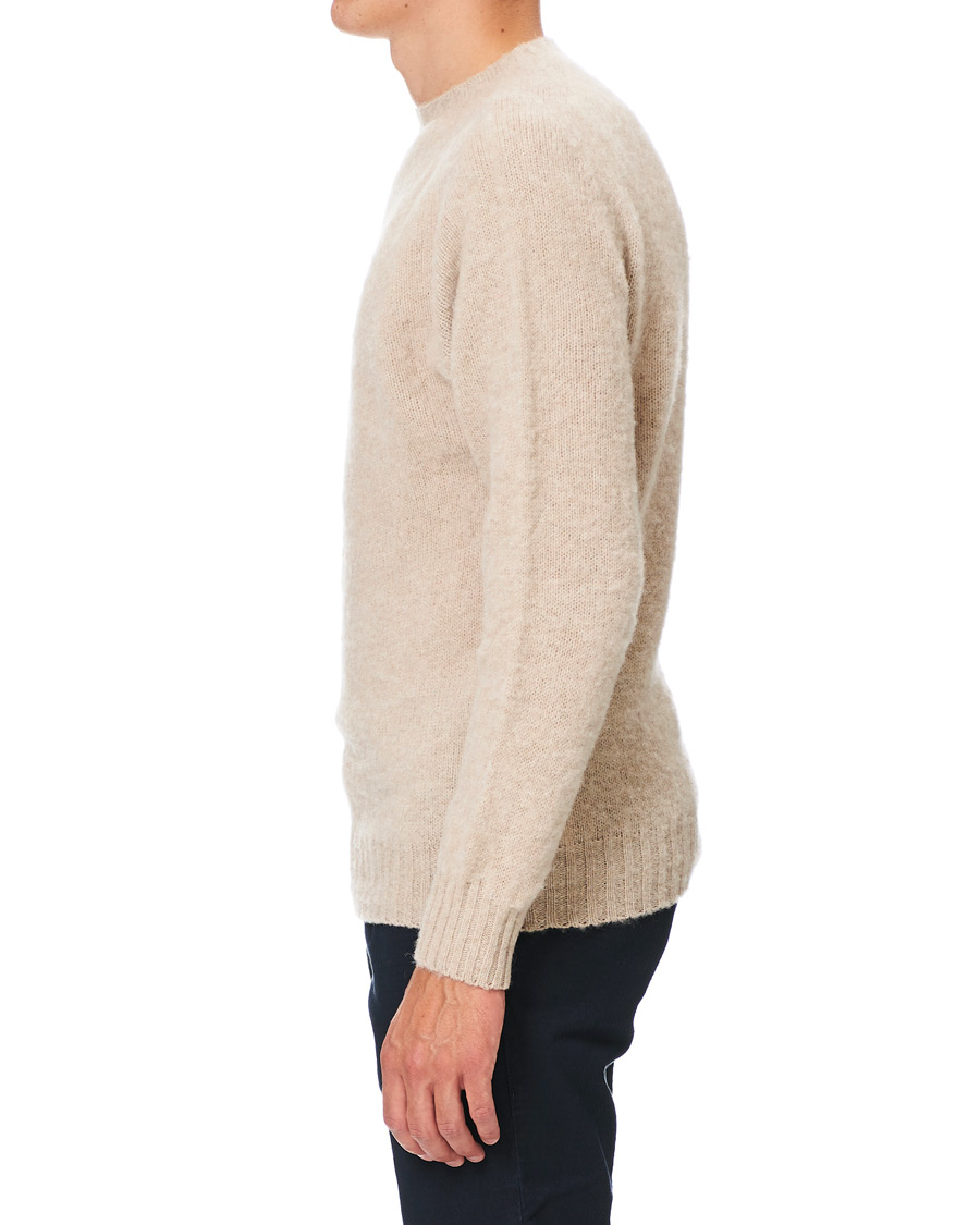 Herr | Tröjor | Howlin' | Brushed Wool Sweater Biscuit