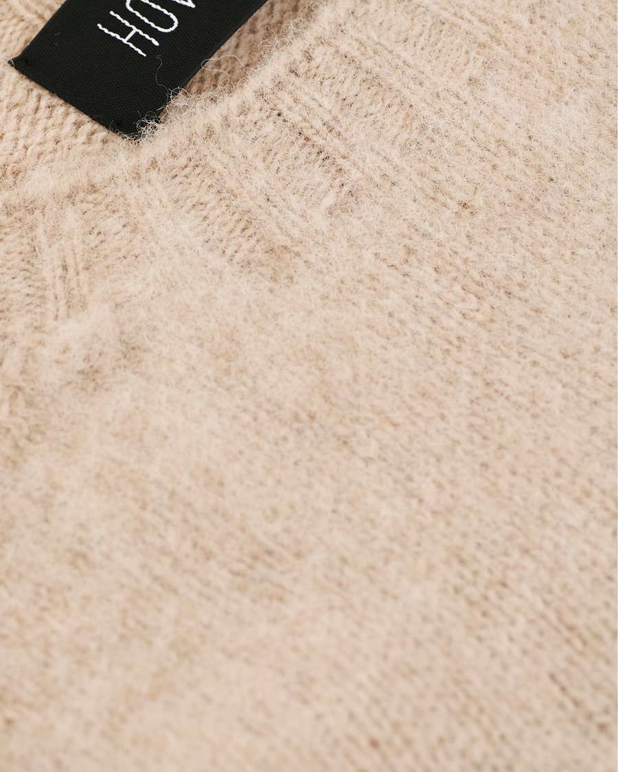 Herr | Tröjor | Howlin' | Brushed Wool Sweater Biscuit