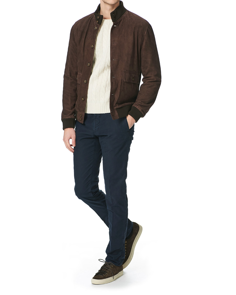 Herr | Buttero Suede Sneaker Dark Brown | Buttero | Suede Sneaker Dark Brown