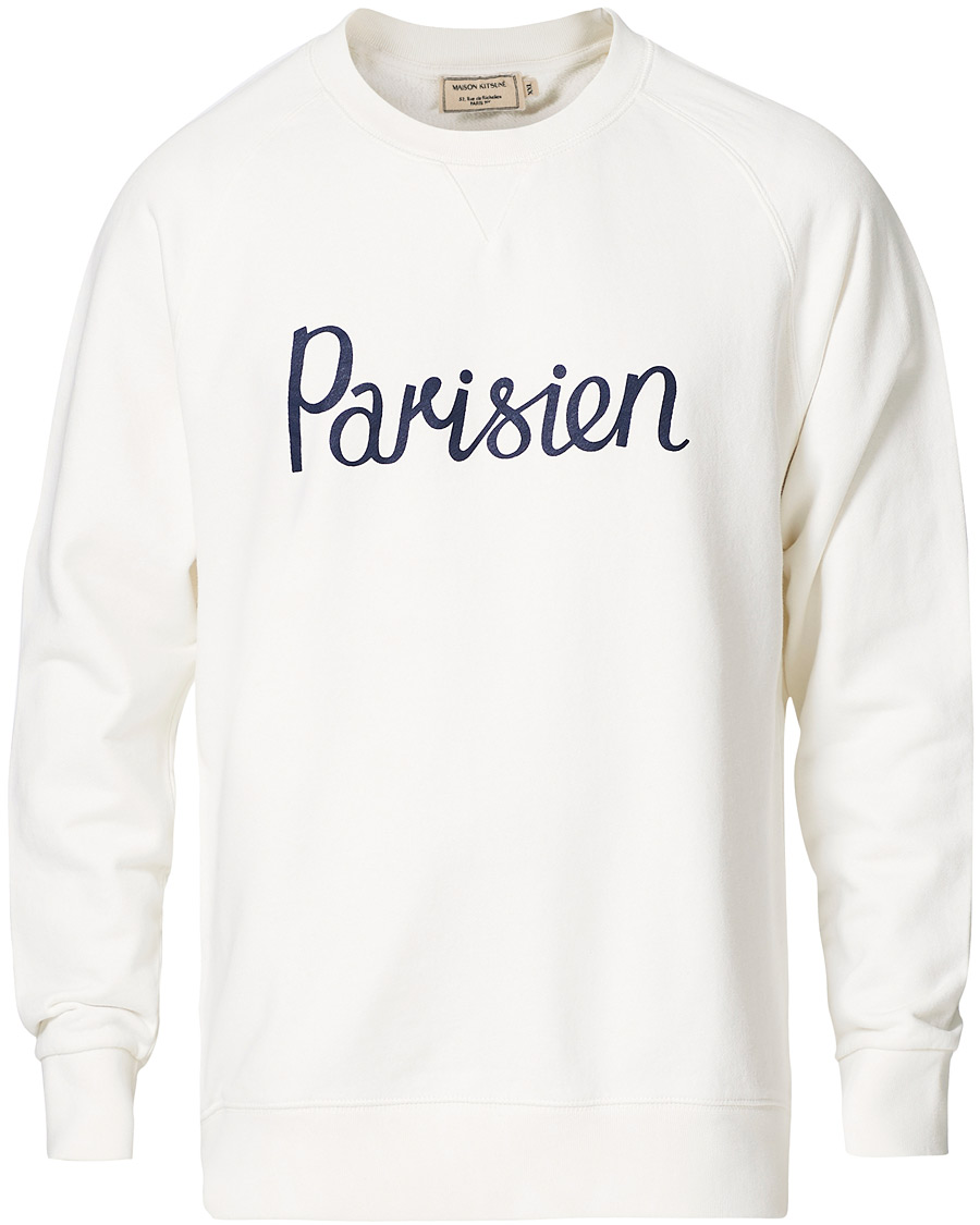 Herr | Tröjor | Maison Kitsuné | Parisien Sweatshirt Latte