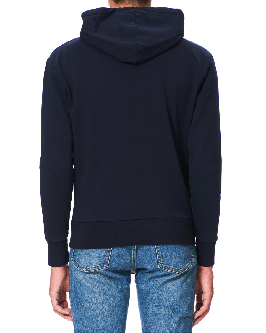 Herr | Tröjor | Maison Kitsuné | Tricolor Fox Hoodie Navy
