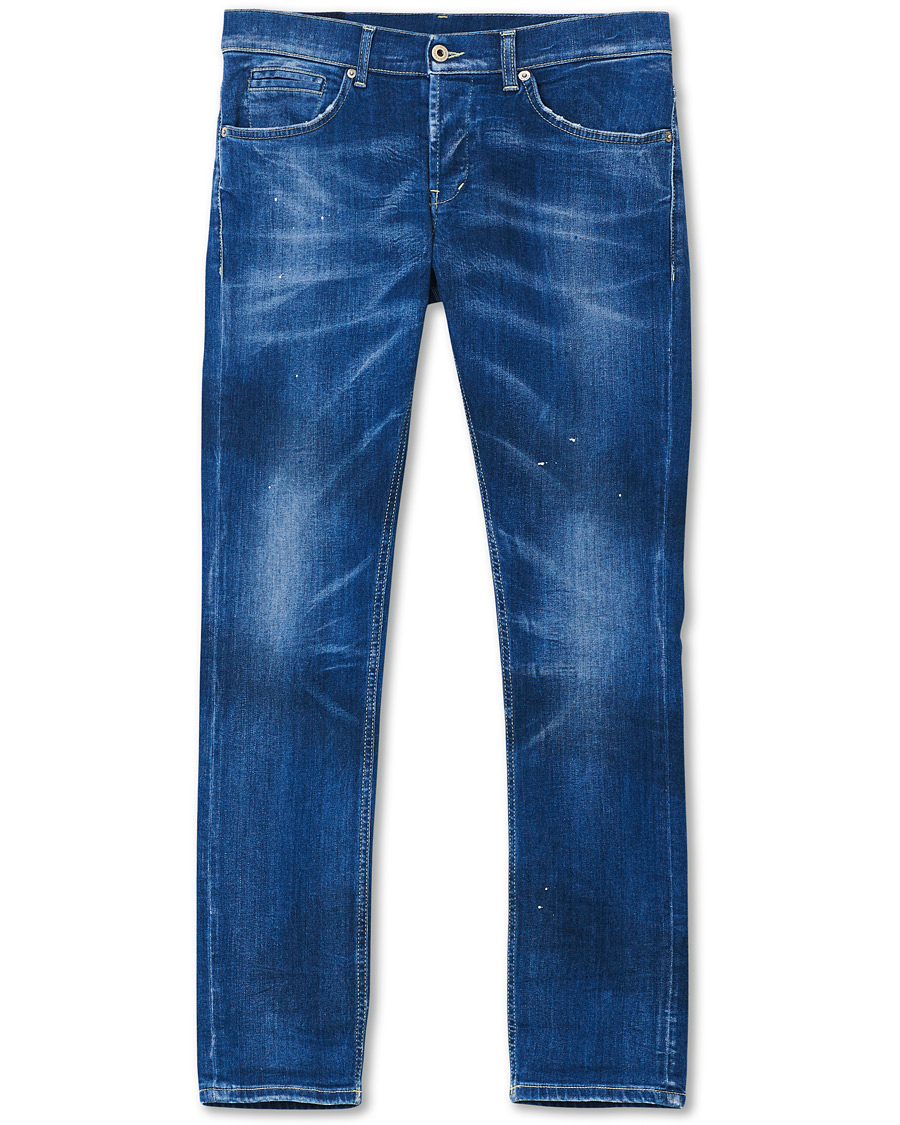 Herr | Jeans | Dondup | George Color Splash Jeans Blue