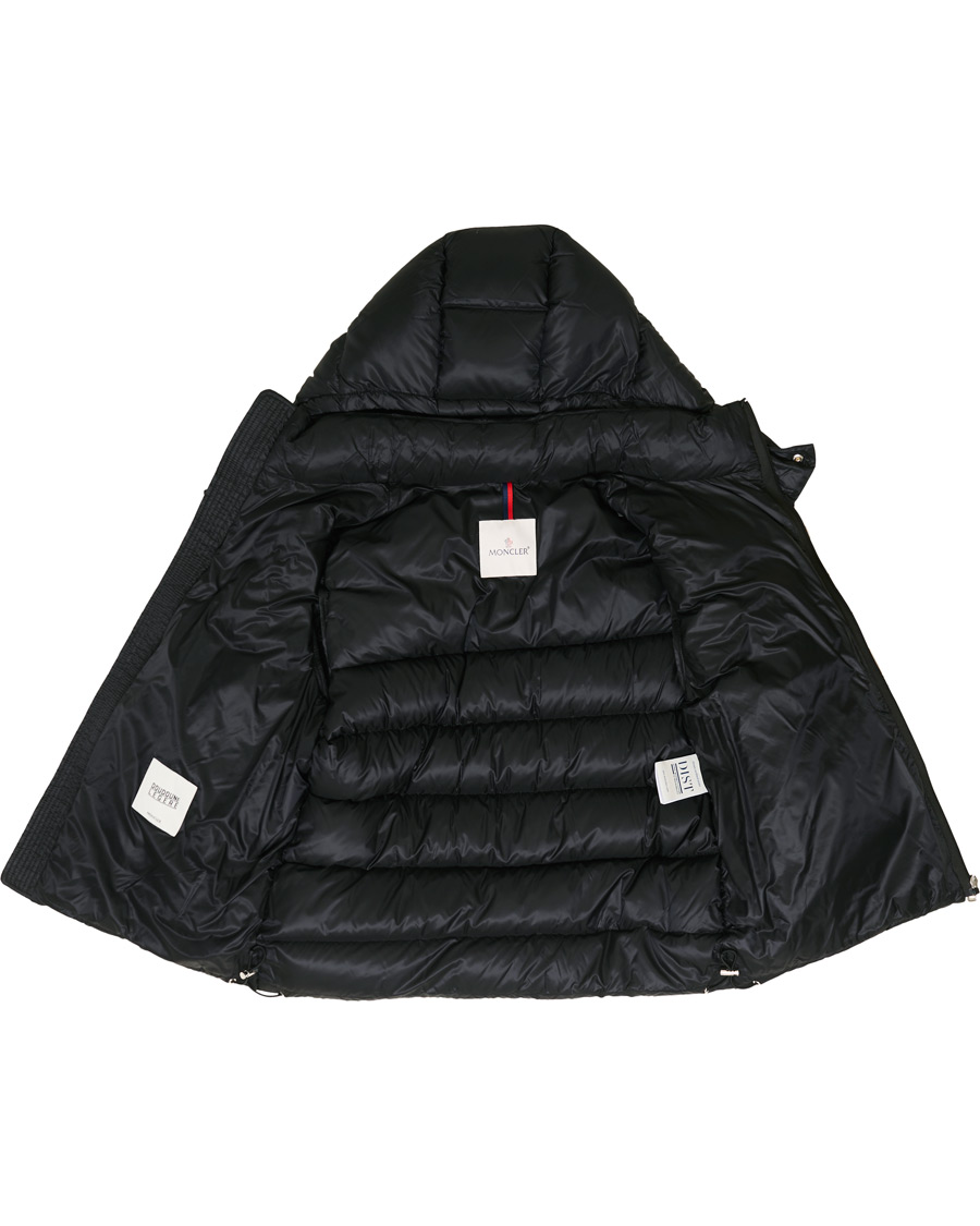Herr | Jackor | Moncler | Arves Down Hooded Jacket Black