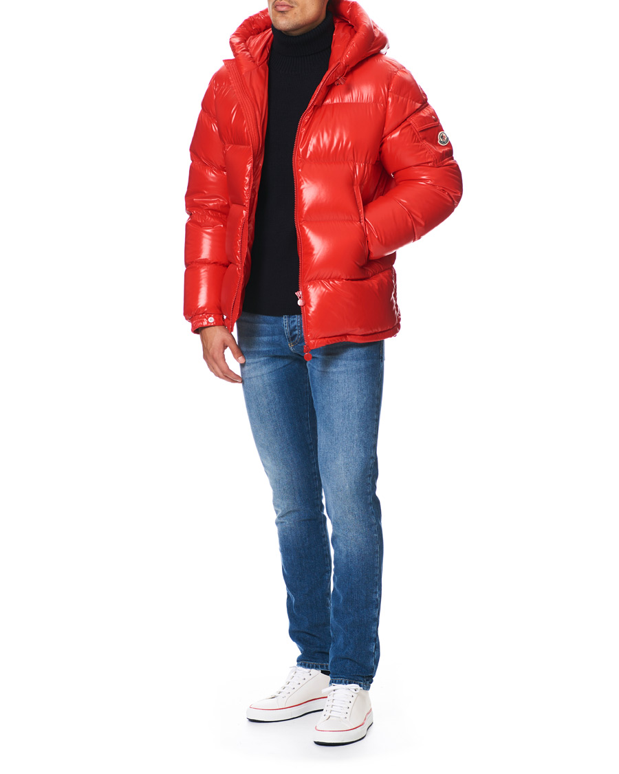 Herr | Jackor | Moncler | Ecrins Gloss Down Jacket Red