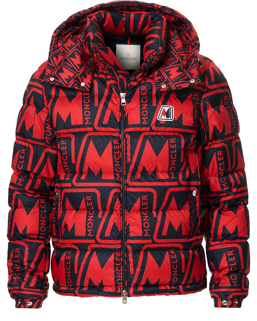 Herr | Jackor | Moncler | Frioland Hooded Down Jacket Red/Multi