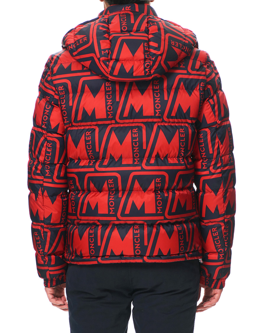 Herr | Jackor | Moncler | Frioland Hooded Down Jacket Red/Multi