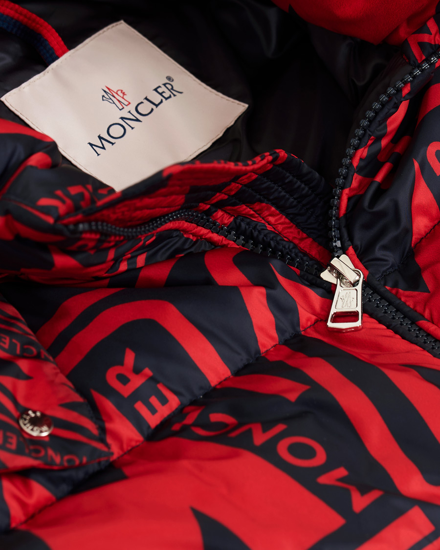 Herr | Jackor | Moncler | Frioland Hooded Down Jacket Red/Multi