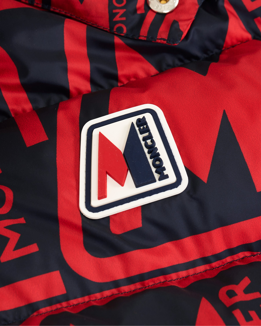 Herr | Jackor | Moncler | Frioland Hooded Down Jacket Red/Multi