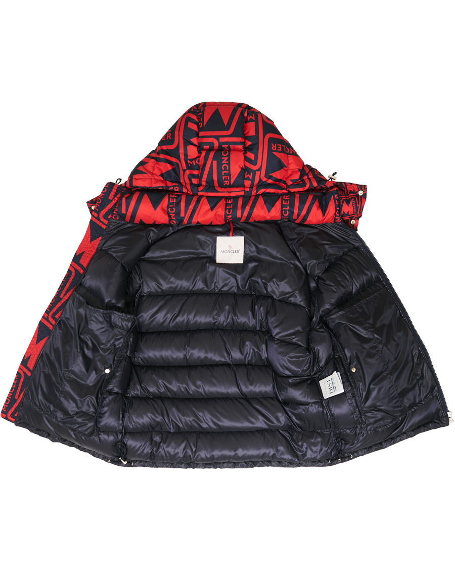 Herr | Jackor | Moncler | Frioland Hooded Down Jacket Red/Multi