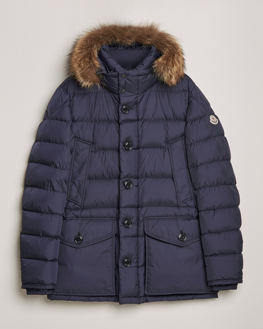 Herr | Jackor | Moncler | Cluny Down Parka Navy