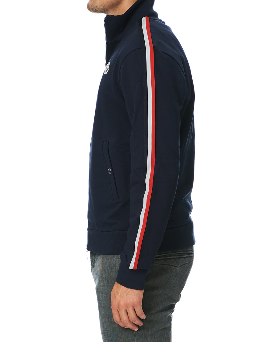 Herr | Tröjor | Moncler | Full Zip Sweater Navy