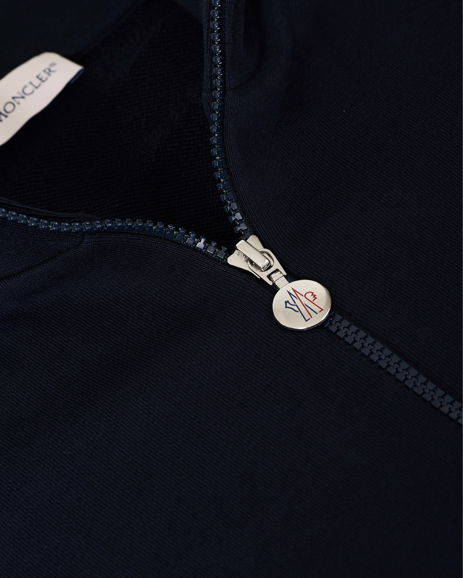 Herr | Tröjor | Moncler | Full Zip Sweater Navy