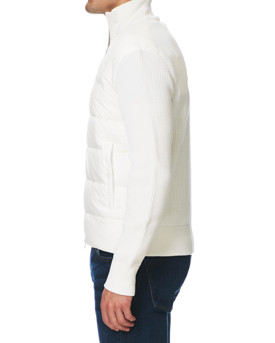 Herr | Tröjor | Moncler | Hybrid Full Zip White