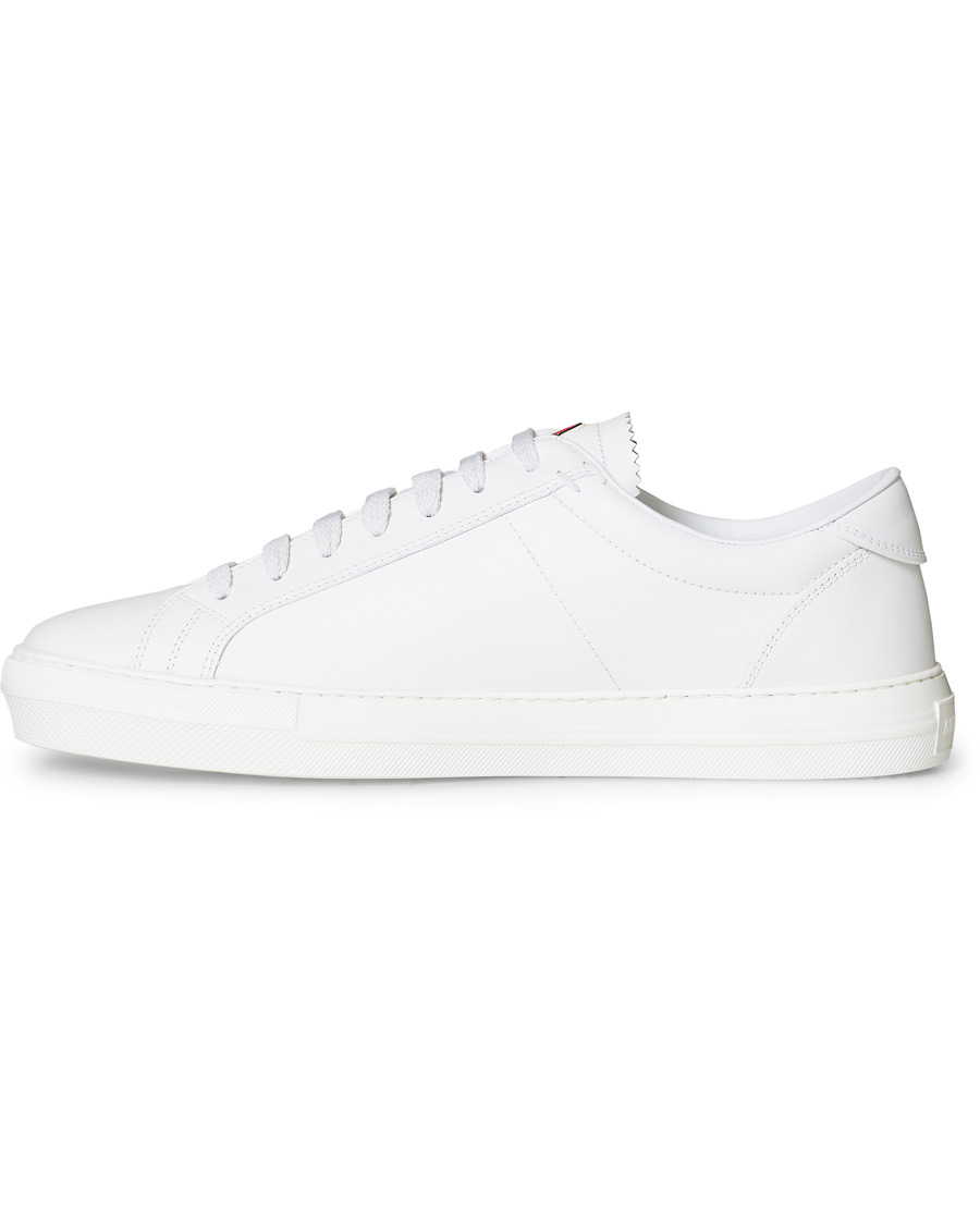 Herr | Moncler New Monaco Sneaker White Calf | Moncler | New Monaco Sneaker White Calf