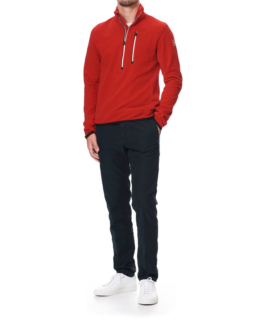 Herr | Tröjor | Moncler Grenoble | Pile Half Zip Red