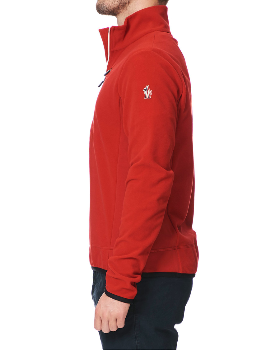 Herr | Tröjor | Moncler Grenoble | Pile Half Zip Red