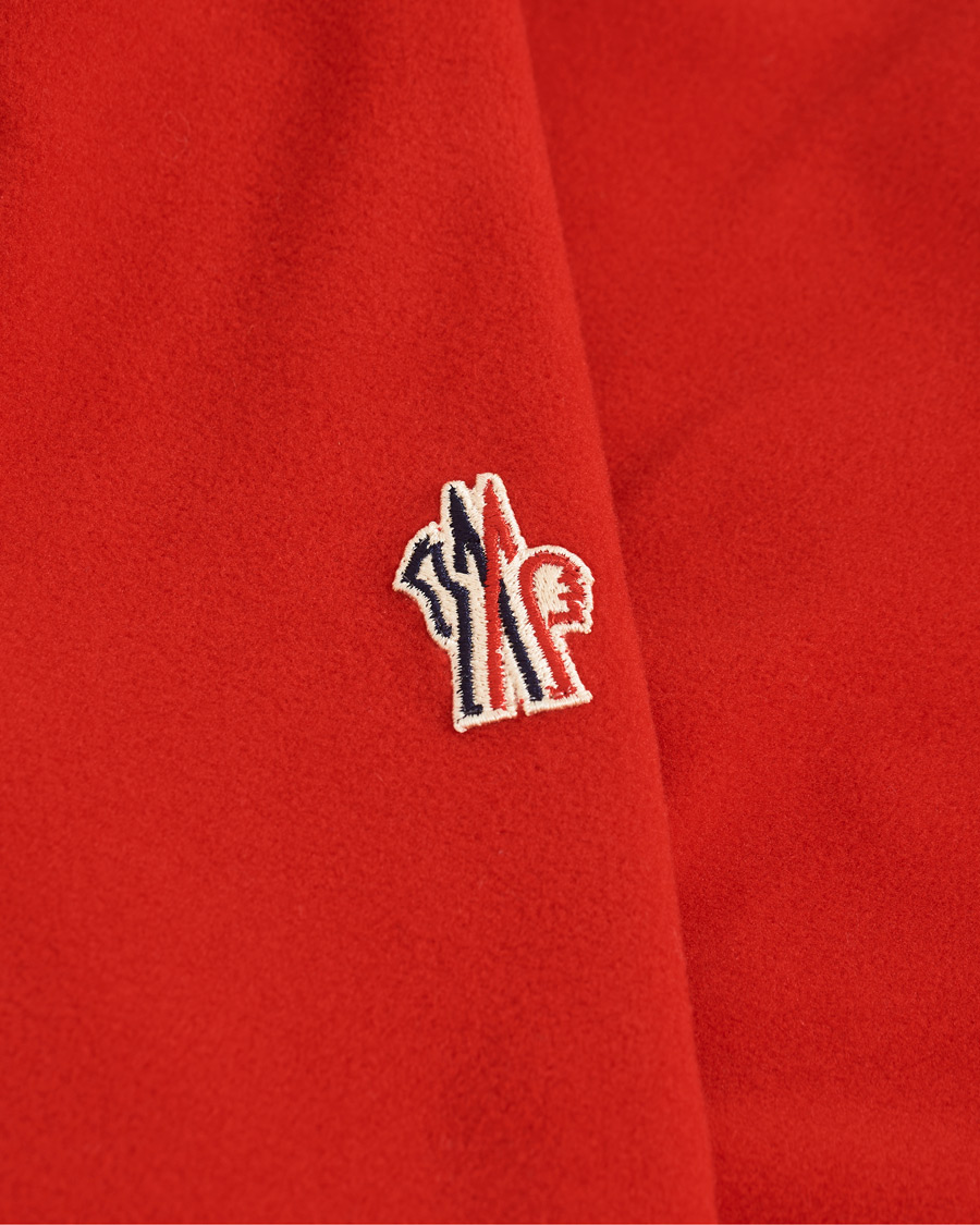 Herr | Tröjor | Moncler Grenoble | Pile Half Zip Red