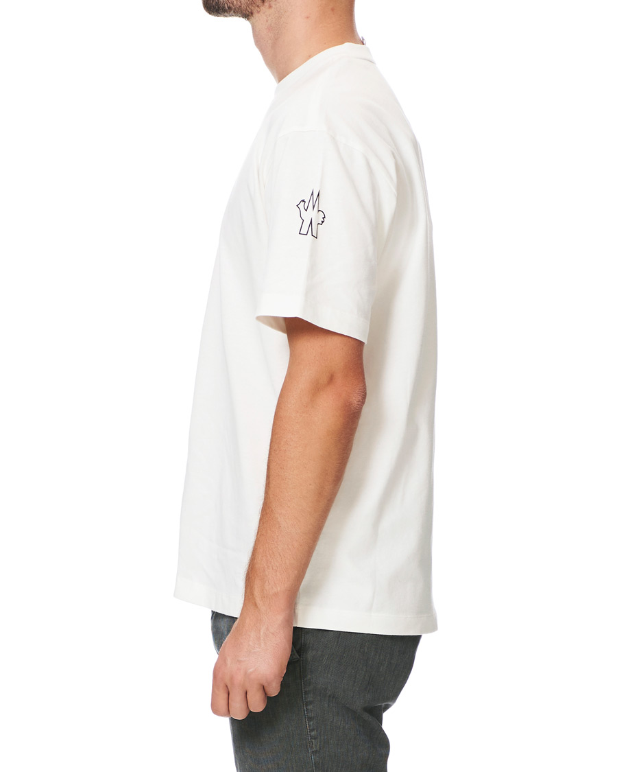 Herr | T-Shirts | Moncler Grenoble | Vertical Logo Tee White