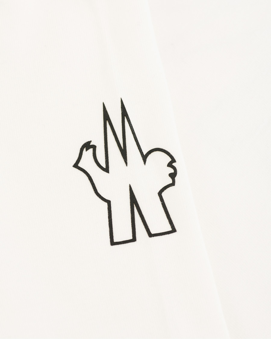 Herr | T-Shirts | Moncler Grenoble | Vertical Logo Tee White