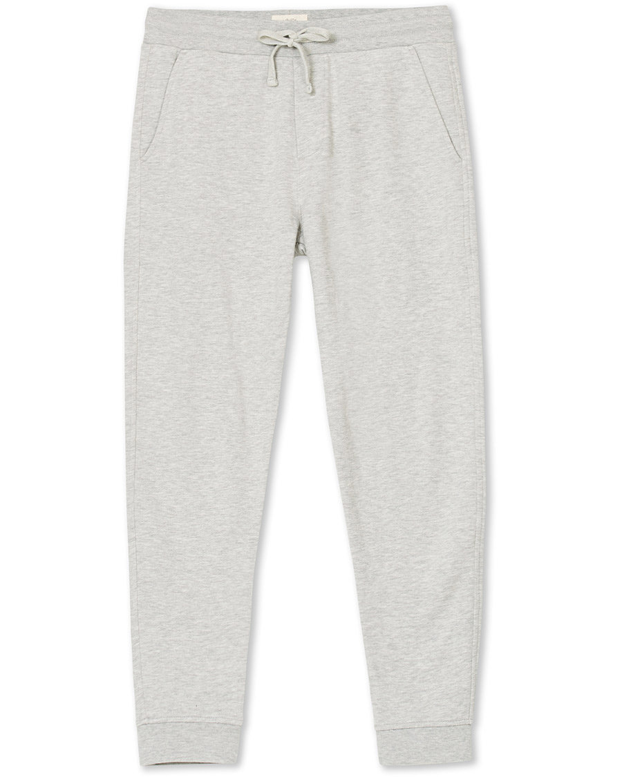 Herr | Byxor | Kent & Curwen | Cotton Jersey Track Pants Grey