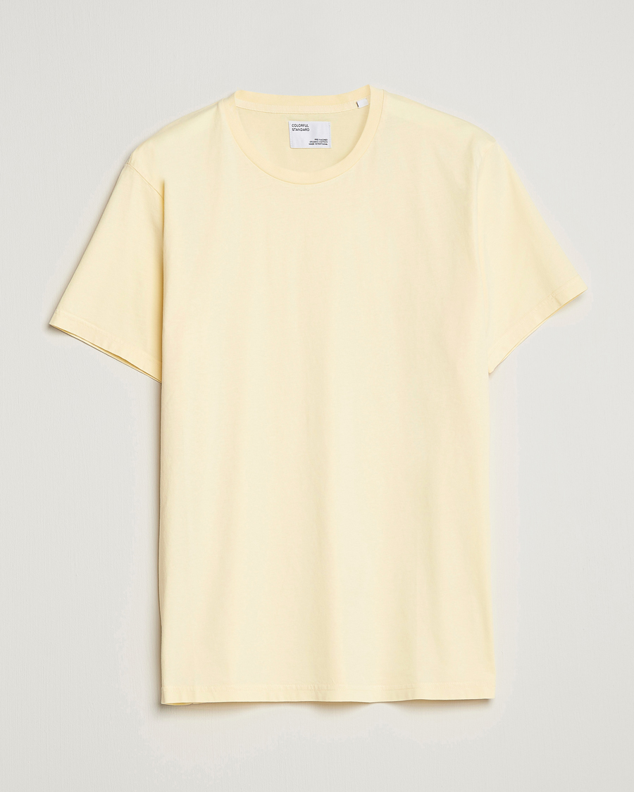 Herr | T-Shirts | Colorful Standard | Classic Organic T-Shirt Soft Yellow