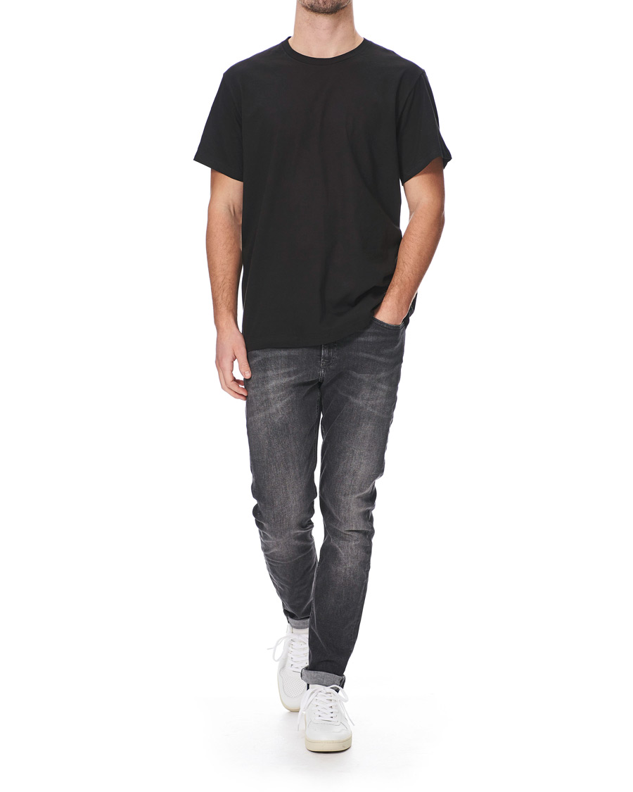 Herr | T-Shirts | Calvin Klein | Cotton Crew Neck Tee 3-Pack Black/White/Grey