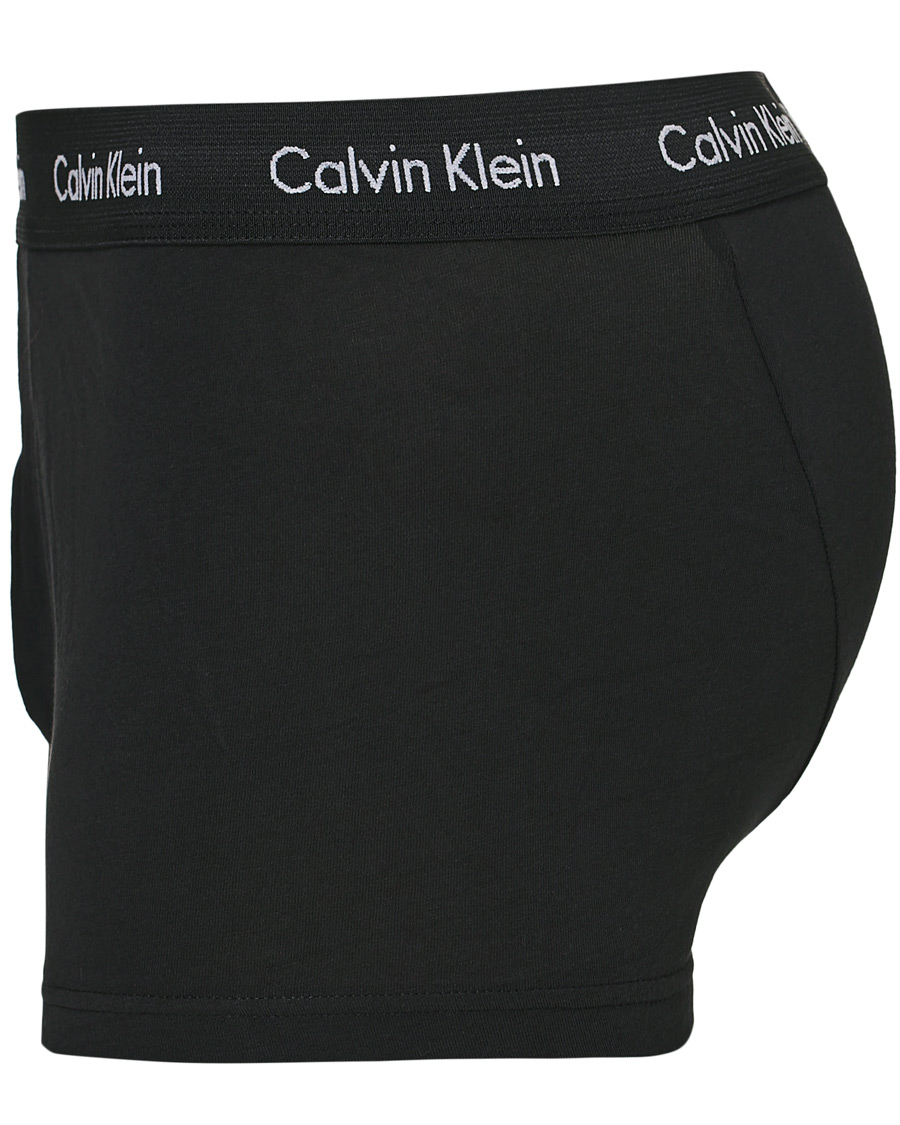 Herr | Underkläder | Calvin Klein | Cotton Stretch 3-Pack Low Rise Trunk Black/Coral/Grey