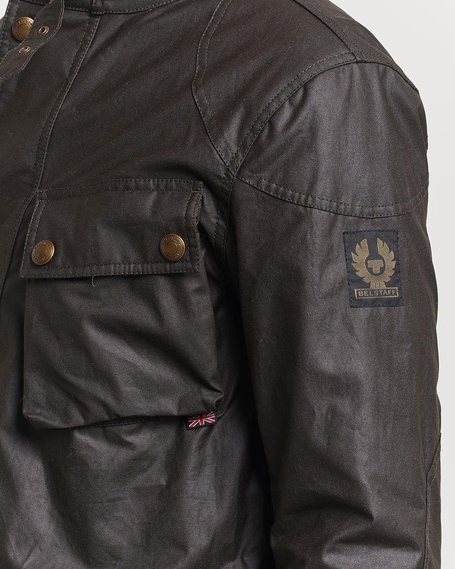 Herr | Jackor | Belstaff | Trialmaster Waxed Jacket Faded Olive