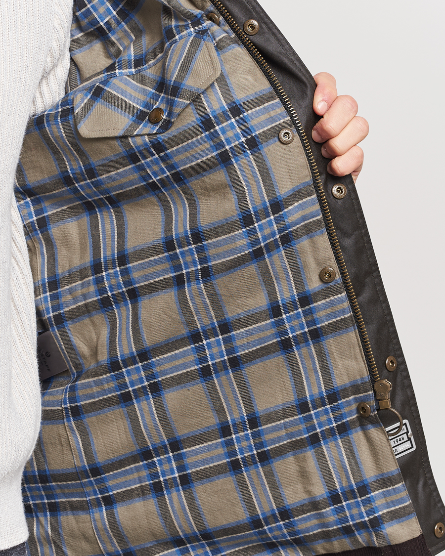 Herr | Jackor | Belstaff | Trialmaster Waxed Jacket Faded Olive