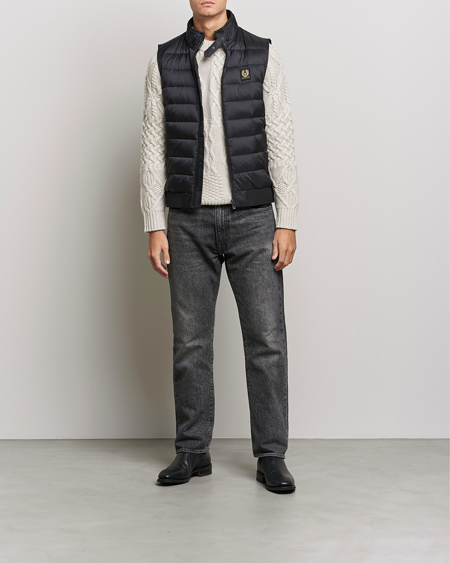 Herr | Västar | Belstaff | Circuit Padded Gilet Black