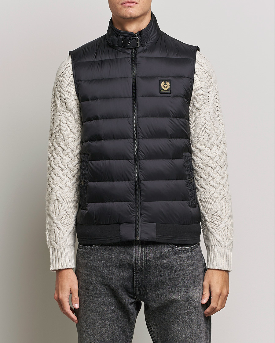 Herr | Best of British | Belstaff | Circuit Padded Gilet Black