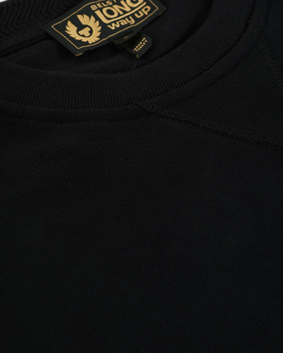 Herr | Tröjor | Belstaff | Long Way Up Crew Neck Sweatshirt Black