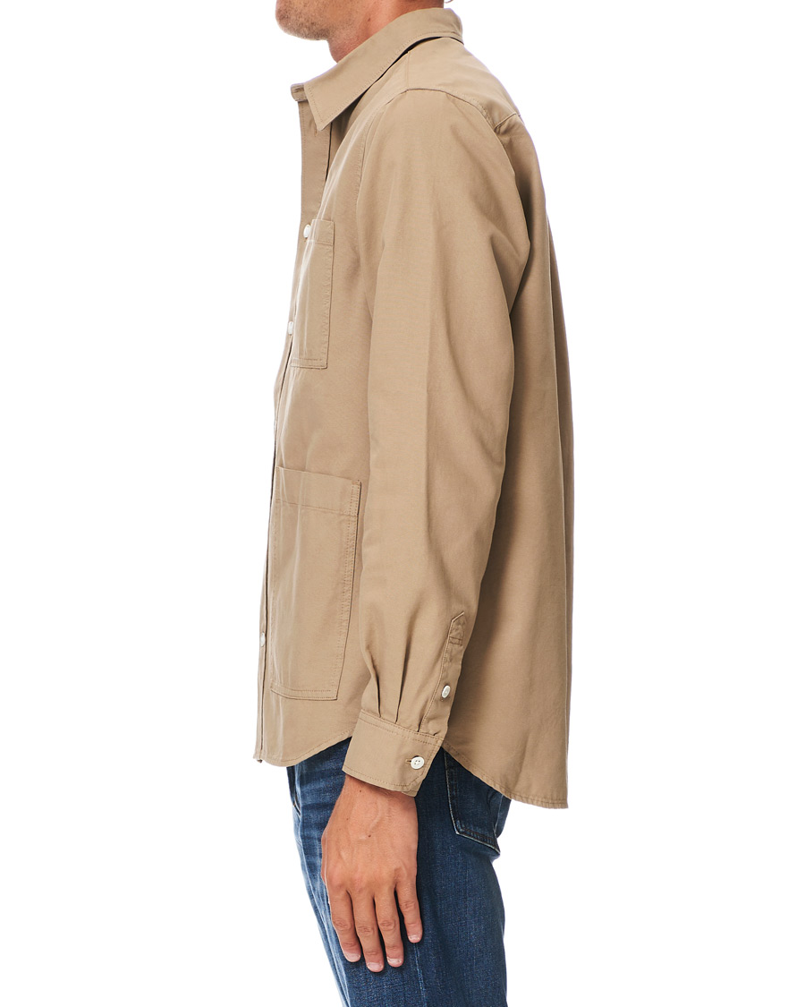 Herr | Skjortor | Norse Projects | Thorsten Canvas Overshirt Utility Khaki