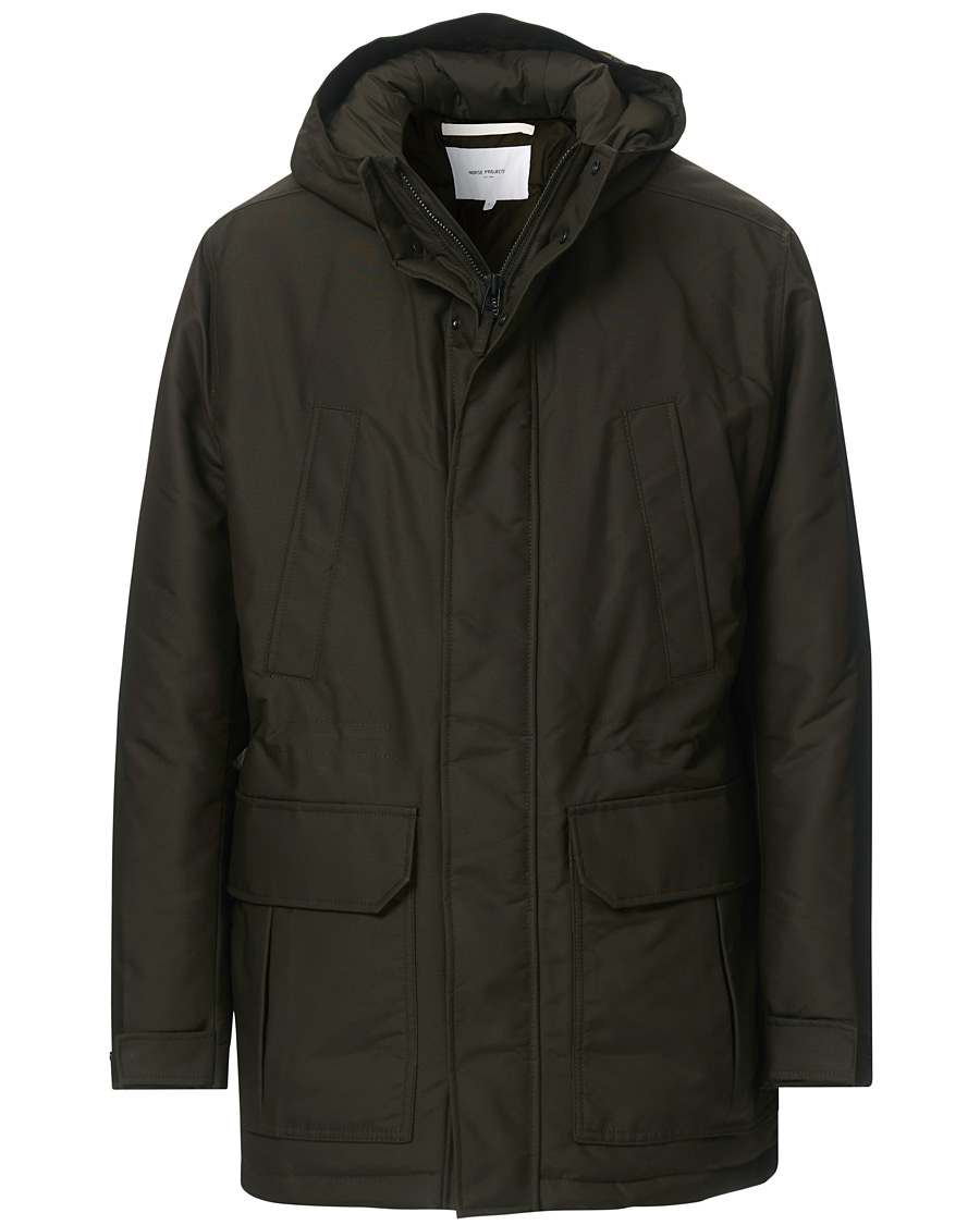 Herr | Jackor | Norse Projects | Stavanger EcoNyl Parka Beech Green