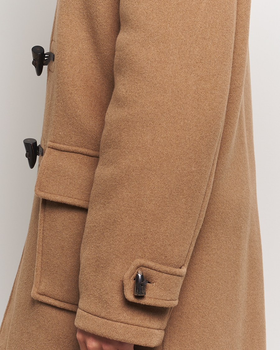 Herr | Jackor | Gloverall | Morris Duffle Coat Camel/Buchanan