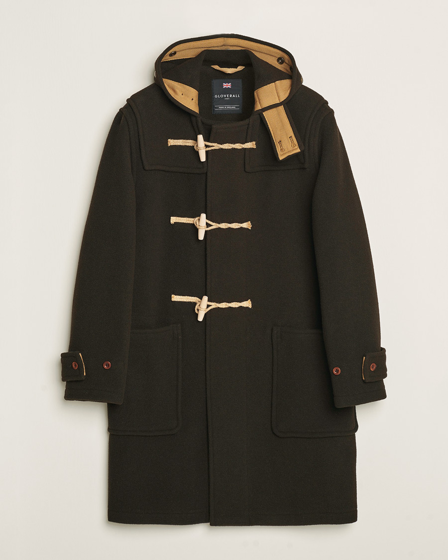 Herr | Jackor | Gloverall | 575 Monty Original Duffle Coat Brown