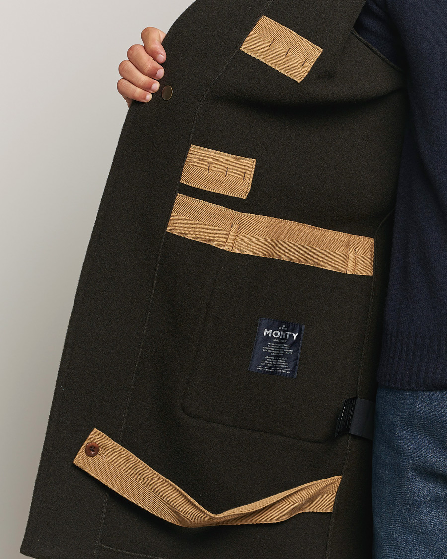 Herr | Jackor | Gloverall | 575 Monty Original Duffle Coat Brown
