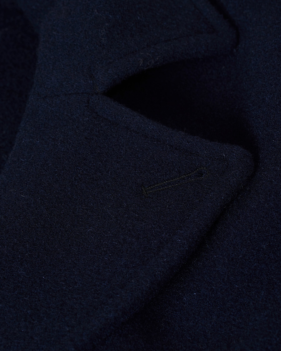 Herr | Jackor | Gloverall | Shakelton Long Peacoat Navy