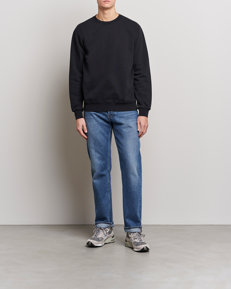 Herr | Tröjor | Colorful Standard | Classic Organic Crew Neck Sweat Deep Black