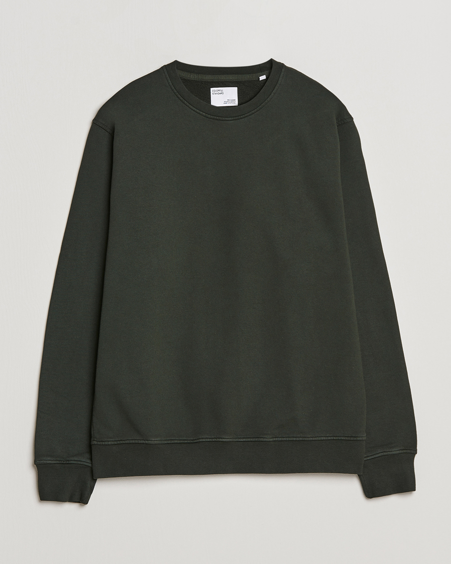 Herr | Tröjor | Colorful Standard | Classic Organic Crew Neck Sweat Hunter Green